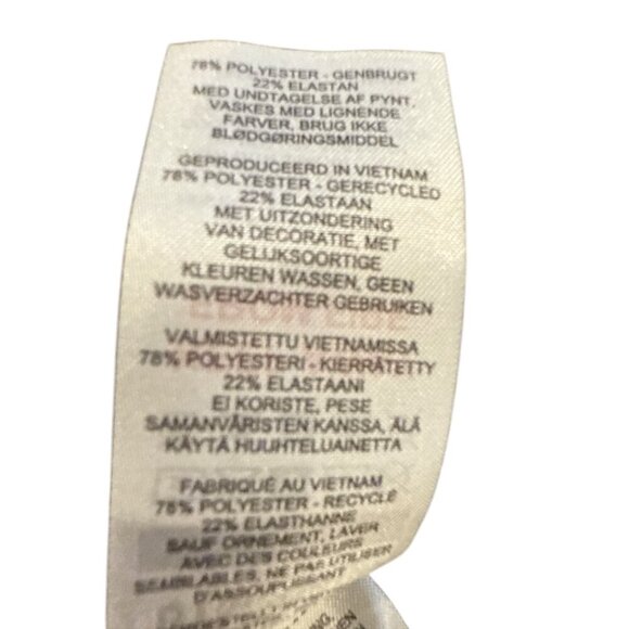 Gymshark Black High-Waisted Pocket Leggings XL Recycled Polyester Pre-Owned EUC - Picture 6 of 7